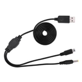 Cable Cargador USB de Carga Compatible con Sony PSP