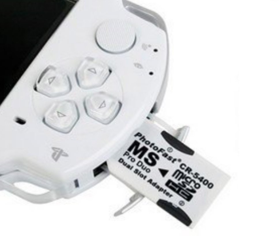 Adaptador Memory Stick ProDuo doble microSD para Sony PSP - Imagen 3