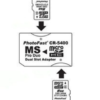 Adaptador Memory Stick ProDuo doble microSD para Sony PSP - Imagen 3