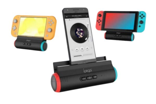 Base De Carga Con Parlantes Ipega Nintendo Switch Lite Oled - Imagen 3