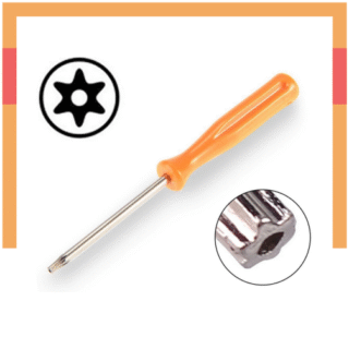 Destornillador de punta Torx T8 perforada para Control Xbox 360 / One / Series / Ps4