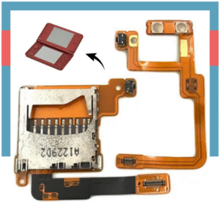 Flex Gatillos L R Slot de memoria SD para Nintendo Dsi XL