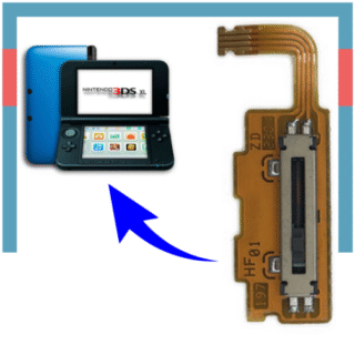 Flex Slider Volumen Sonido Compatible Con Nintendo 3DS XL