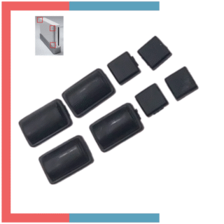 8x Tapón Cubierta Tapa Tornillos Compatible Nintendo Wii