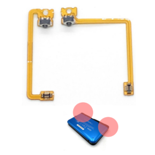 x2 Flex Cable Gatillos Botones L y R para Nintendo 3DS XL