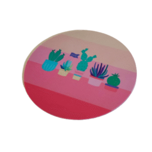 Mouse Pad Alfombrilla MousePad Kawaii 20 cm Mujer para PC
