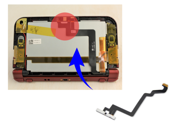 Flex Cable Cinta de Cámara Compatible con Nintendo 3ds XL - Imagen 2