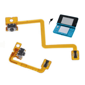 x2 Flex Cable Gatillos Botones L y R para Nintendo 3DS Old