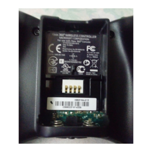 Tapa Batería Porta Pilas Para Control Microsoft Xbox 360 - Imagen 4