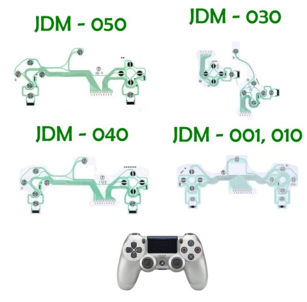 Cable Flex Botones Cinta para Dualshock 4 Sony PS4 JDM 001 / JDM 010 / JDM 011 / JDM 020 / JDM 030 / JDM 040 / JDM 050 / JDM 055