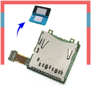 Flex Socket Puerto Lector memoria SD para Nintendo 3DS Old