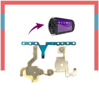 x3 Flex Cable Cinta Botones y Cruceta para Sony PSP 3000