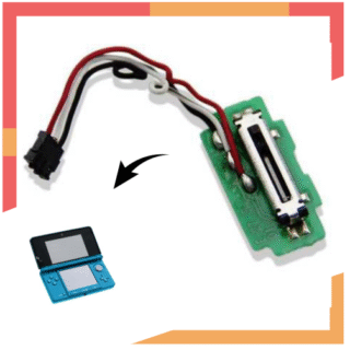 Flex Slider Volumen Sonido Compatible Con Nintendo 3DS Old