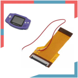Flex Mod 101 Luz de 40 / 32 pines Para Gameboy Advance GBA