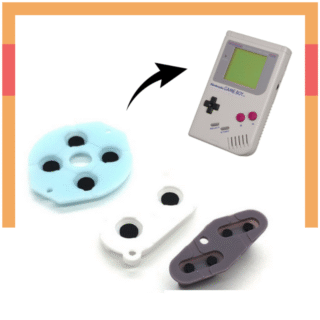 Gomas Membranas Silicona de Botones para Gameboy Classic GB