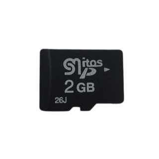 Tarjeta MicroSD 2GB FAT16 para Consolas Retro, GPS y Celulares Retro