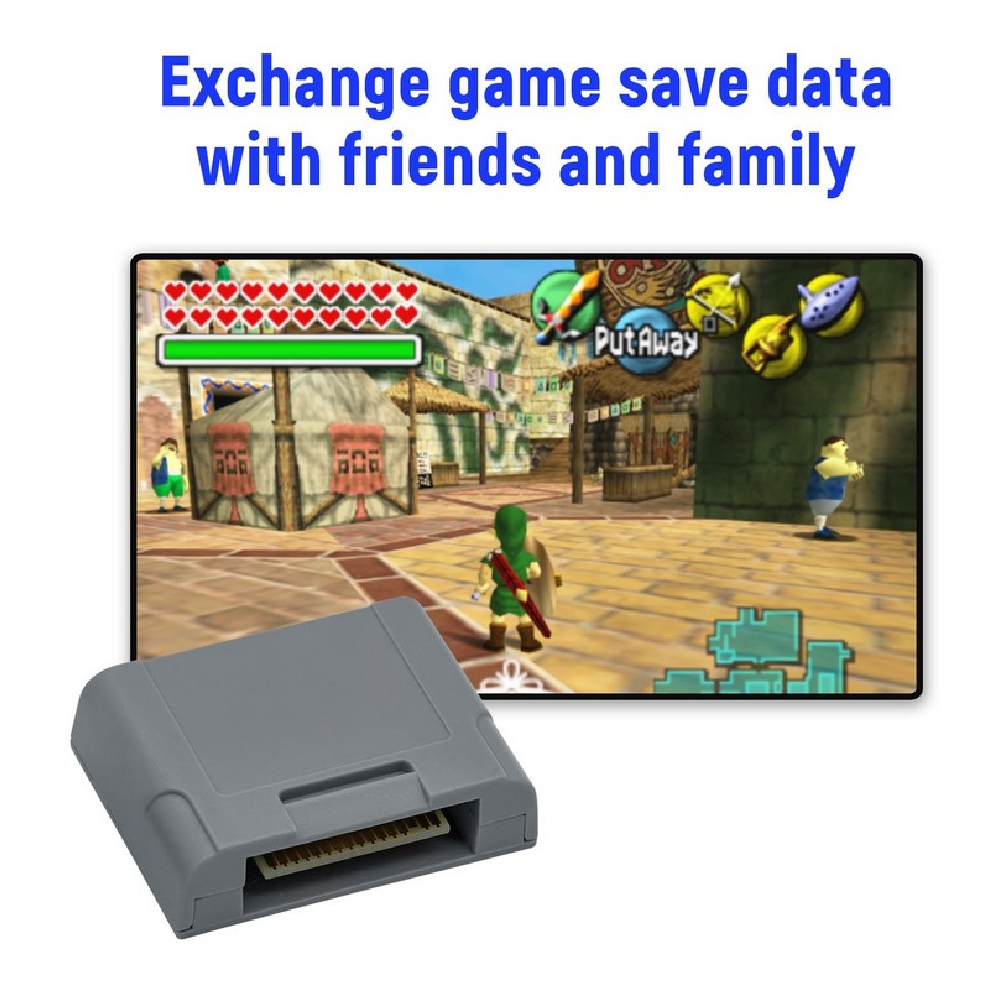 Controller Pak Memory Card de 256K para Nintendo 64 (N64) - Imagen 4