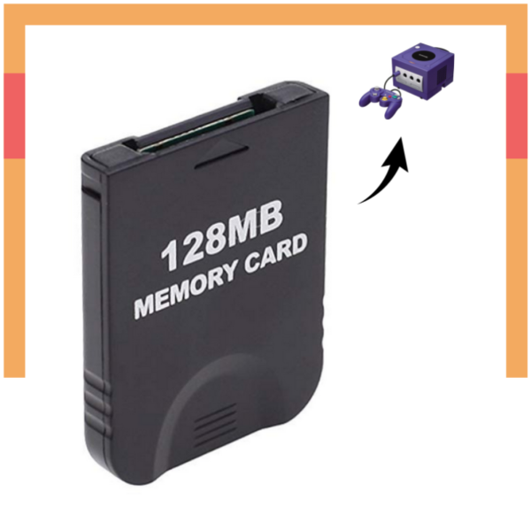 Memory Card Tarjeta Memoria 128 Mb / 64 Mb / 32 Mb para Nintendo GameCube GC NGC / Nintendo Wii