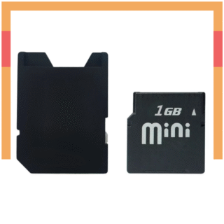 Tarjeta De Memoria Flash MiniSD 1Gb para Supercard o GPS