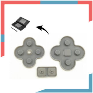 Gomas Membranas Silicona de Botones para Nintendo NDS Lite