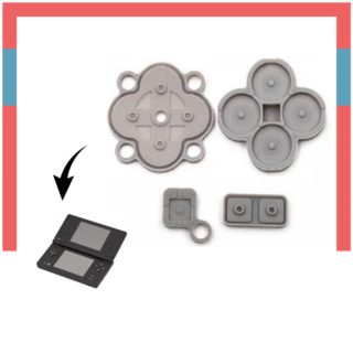 Gomas Membranas Silicona de Botones para Nintendo NDSi