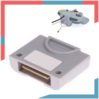 Controller Pak Memoria expansión Compatible con Nintendo 64
