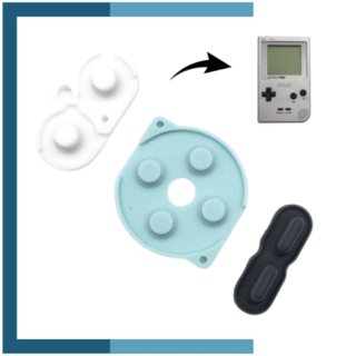 Gomas Membranas Silicona de Botones para Gameboy Pocket GBP