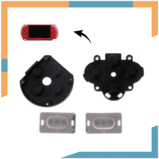 Gomas Membranas Silicona de Botones para Sony PSP 1000