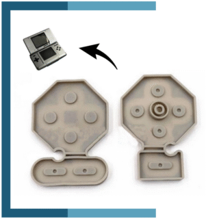 Gomas Membranas Silicona de Botones para Nintendo NDS Fat