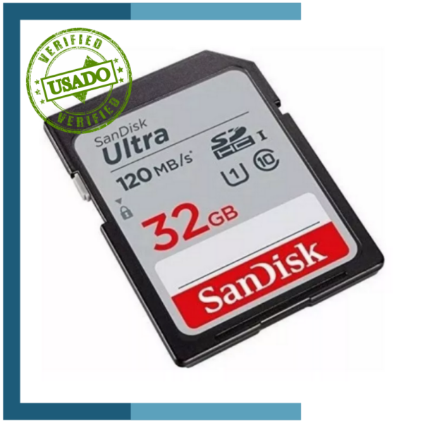 Tarjeta De Memoria Sandisk Ultra Sdhc Uhs-i 32 Gb 120 Mb/s