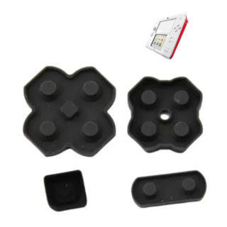 Gomas Membranas Silicona de Botones para Nintendo 2DS Old