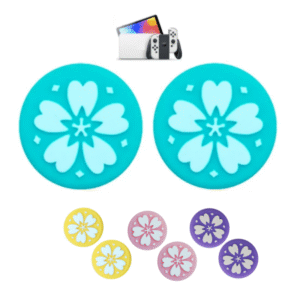 x2 Grips Cubierta Caps Capucha para Switch / Oled / Lite