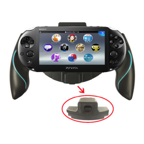 Hand Grip Empuñadura Soporte Para Sony Ps Vita Fat 1000 - Imagen 2