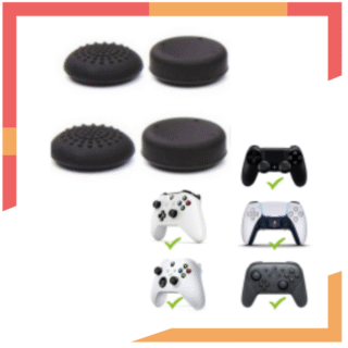 X4 Capucha Stick Goma Grips Ps4 / Ps5 / Xbox 360 / One / Series