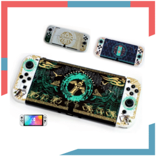 Carcasa Protector Funda Rígida para Nintendo Switch Oled Tears of the kingdom