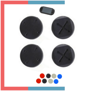 x4 Cubierta Goma Capucha para Sony PsVita Vita Slim Fat