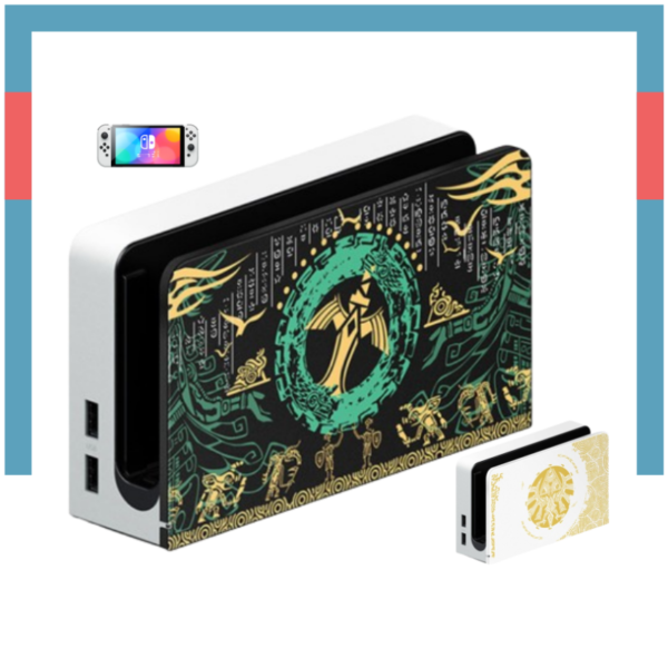 Carcasa Protector Frontal para Dock Nintendo Switch Oled