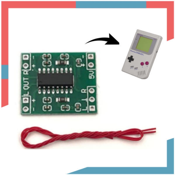Mod Amplificador Volumen Sonido para Gameboy Clásico DMG