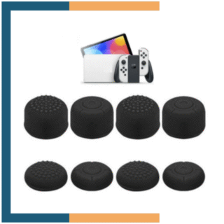 x8 Capucha Stick Grips para Nintendo Switch / Oled / Lite