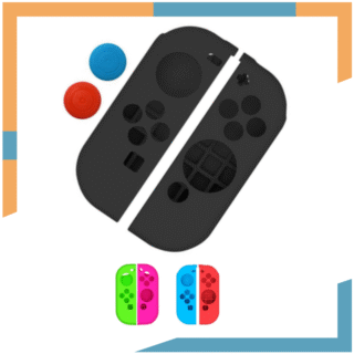x2 Carcasa Protector Flexible para Nintendo Switch Joycon