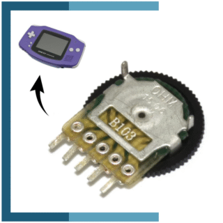 Regulador de Volumen Sonido para Nintendo Gameboy Advance GBA