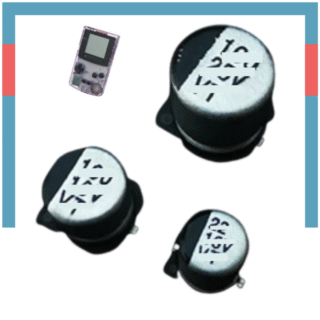 Set Condensadores Capacitor Para Nintendo Gameboy Color GBC