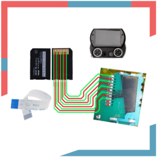 Flex adaptador de memoria micro sd TF para mod Sony PSP Go