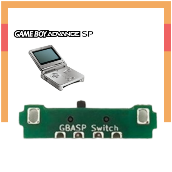 Interruptor Encendido On para Nintendo Gameboy Advance SP
