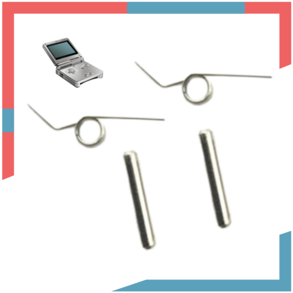 x2 Eje + Resorte Gatillos para Nintendo Gameboy Advance SP