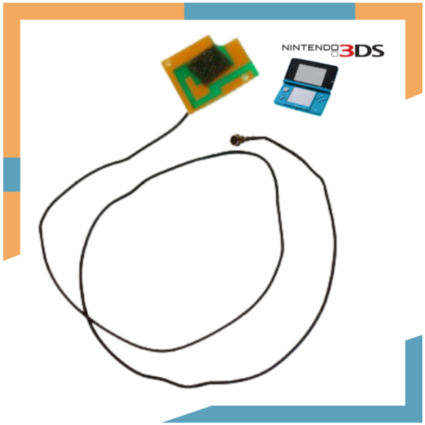 PCB + Cable Antena Modulo Wifi Para Nintendo 3DS Old Pequeña