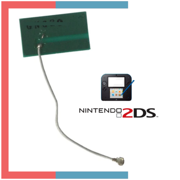 PCB + Cable Antena Modulo Wifi Para Nintendo 2DS Old