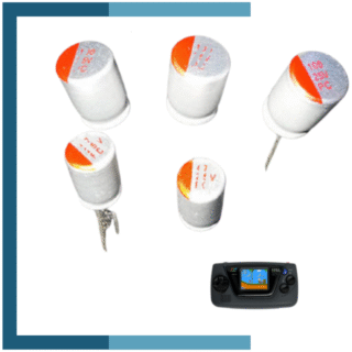 Set de Condensadores Capacitor Power Board Para Sega GameGear GG