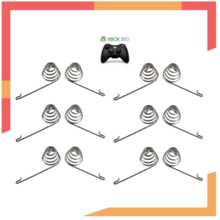 Puerto Carga platina Batería Conector Resorte slot para Control Xbox 360