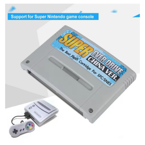 EverDrive Flashcard + MicroSD Adaptador para Super Nintendo SNES - Imagen 8